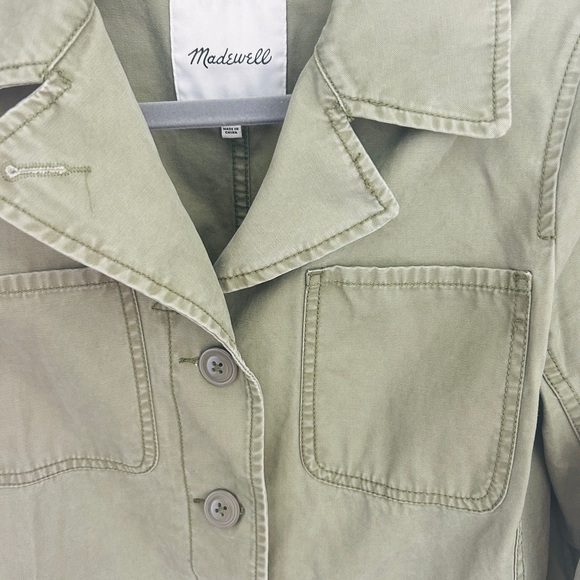 Madewell Button-Front utility Jacket - Picture 4 of 8